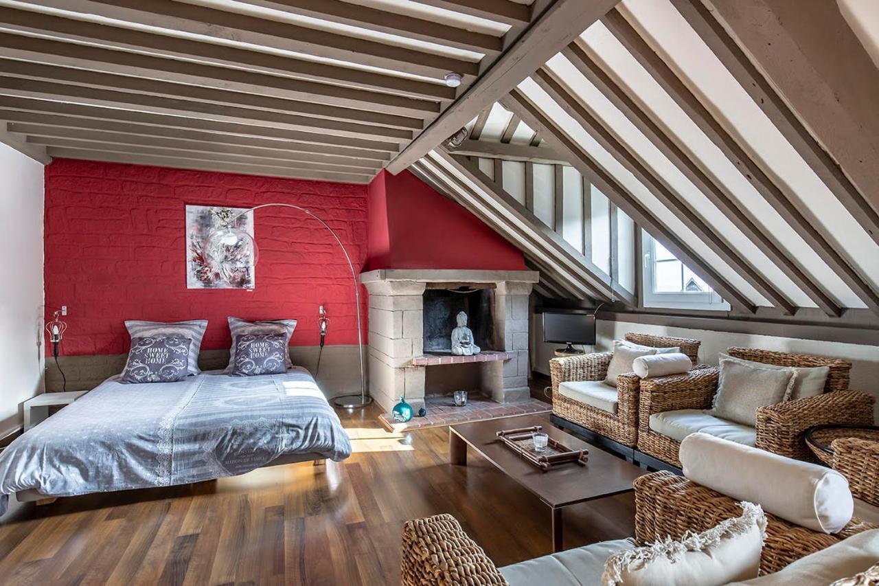 Au Coeur De Sainte Catherine Honfleur Exteriér fotografie